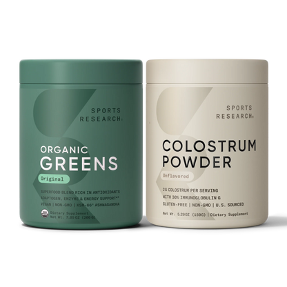 Organic Greens & Colostrum Wellness Bundle