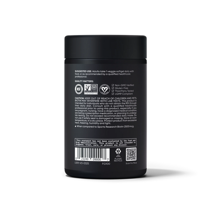 Biotin with Organic Coconut Oil