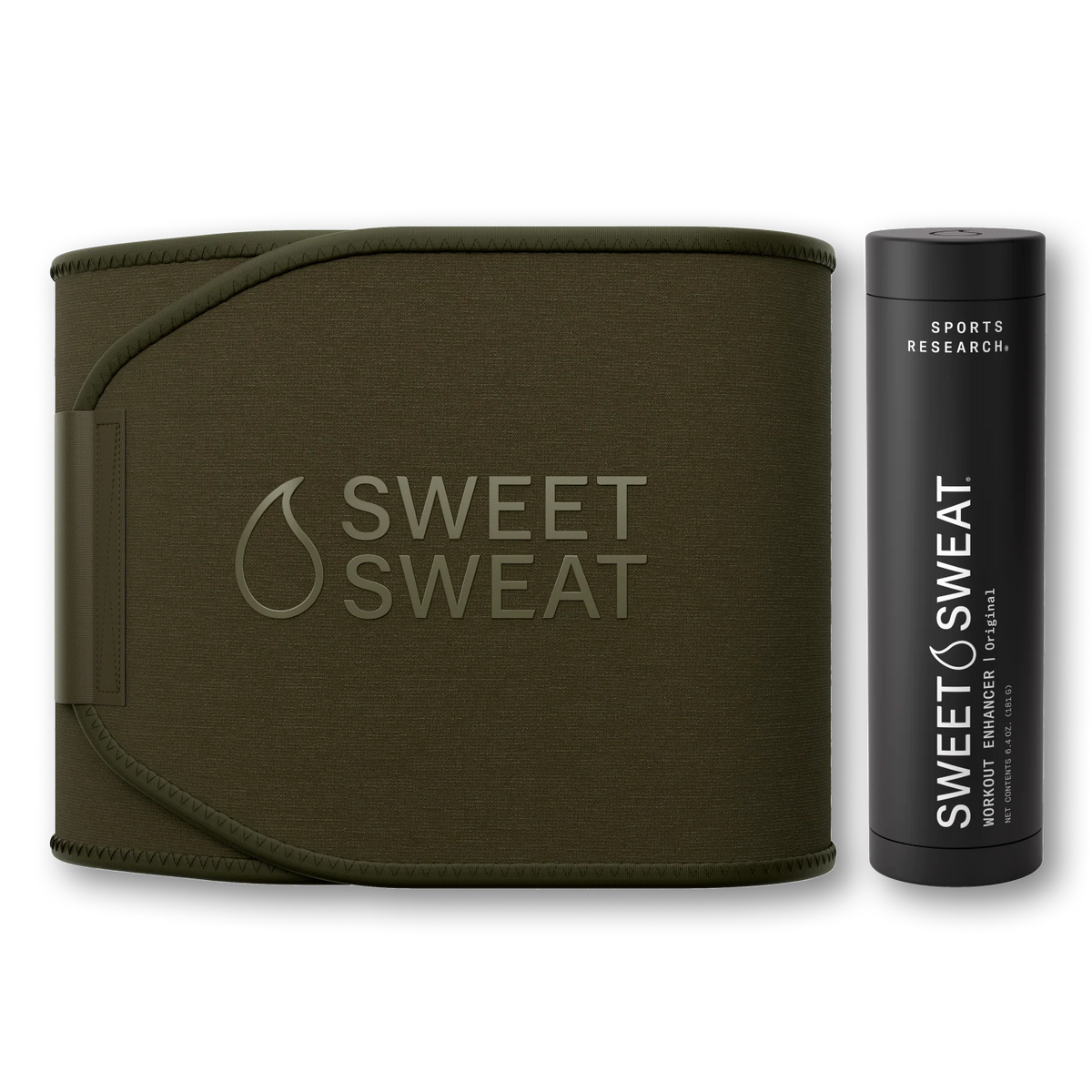 Sweet Sweat® Matte Trimmer Bundle with Waist Trimmer & Sweet Sweat® Stick