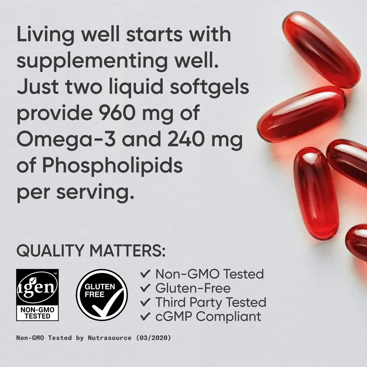 Total Omega-3 1100mg (120 softgels)
