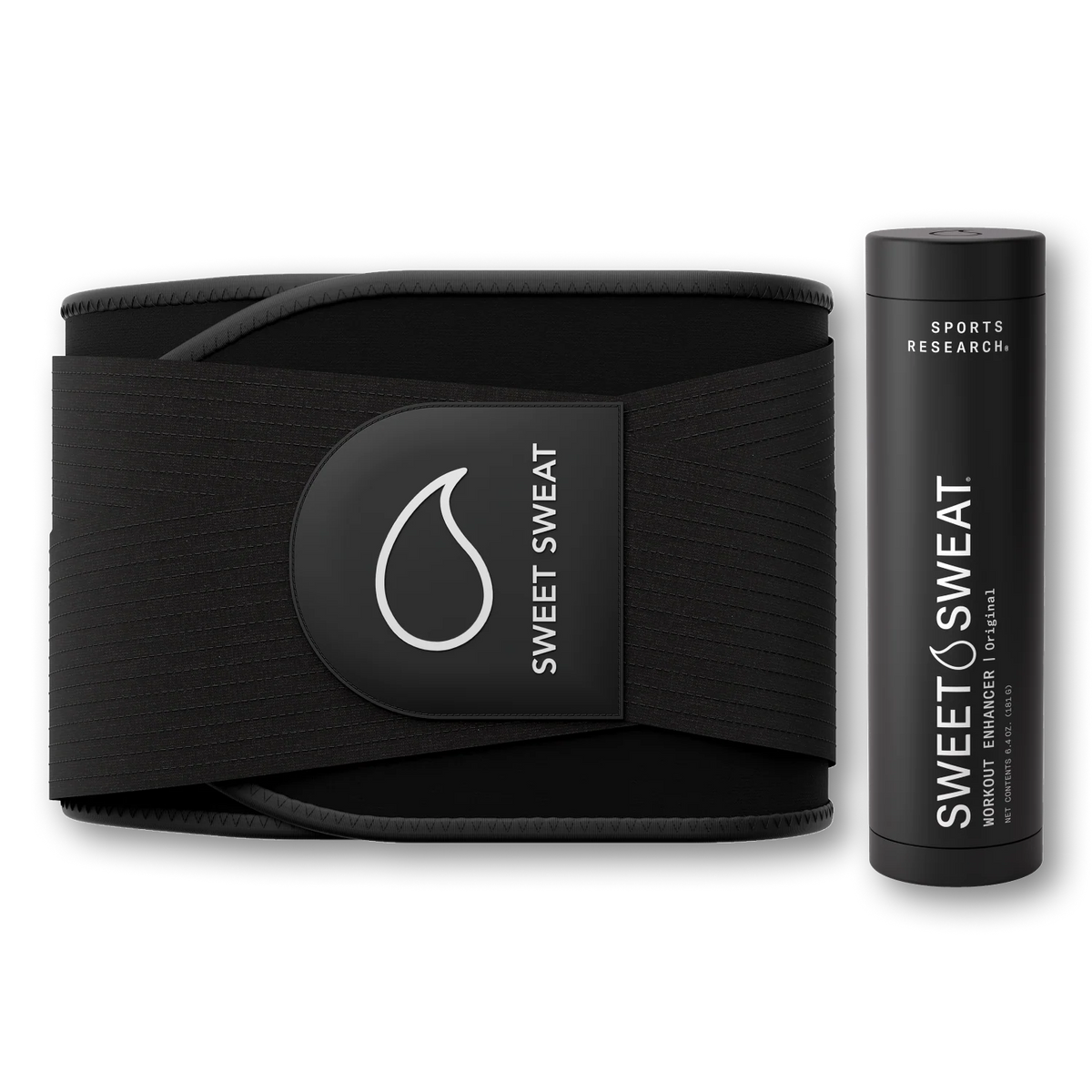 Sweet Sweat® Pro Series Waist Trimmer Bundle with Sweet Sweat® Stick