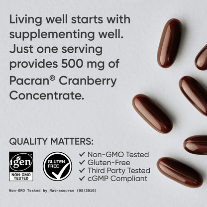 Cranberry Concentrate PaCran 500mg (90 softgels)