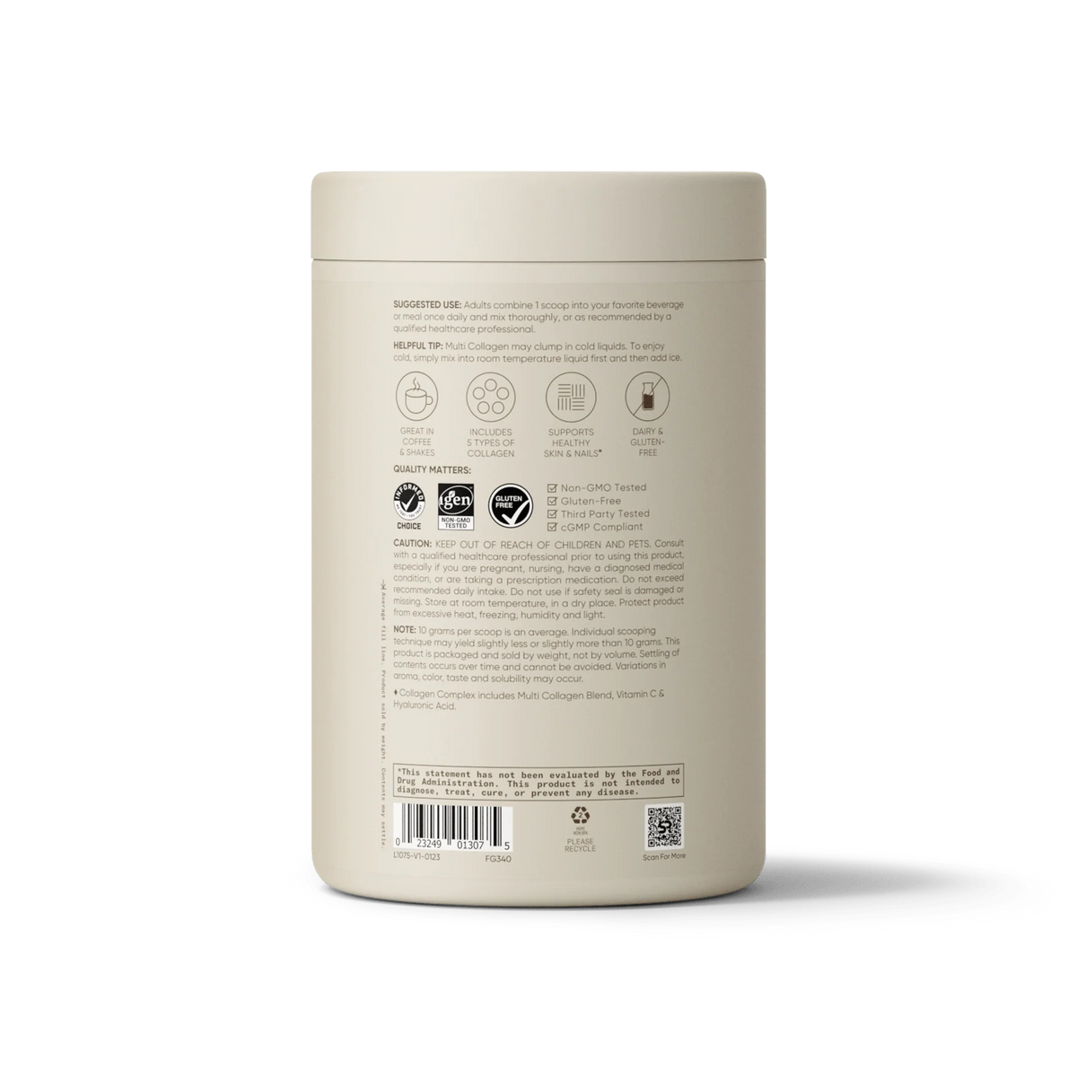 Multi Collagen Powder with 5 Types of Collagen