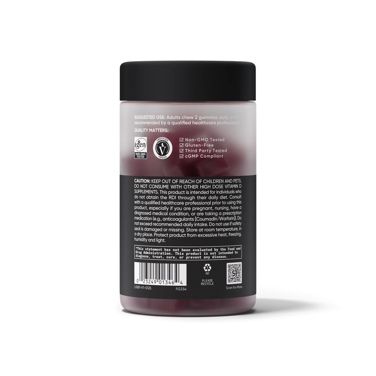 Vegan D3 + K2 Gummies