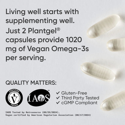 Vegan Omega-3 from Algae Oil