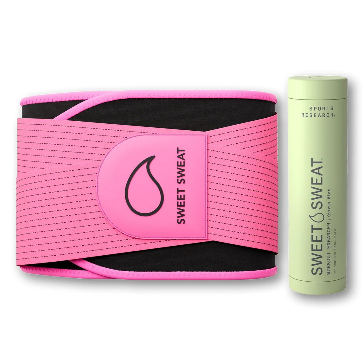 Sweet Sweat® Pro Series Waist Trimmer Bundle with Sweet Sweat® Stick