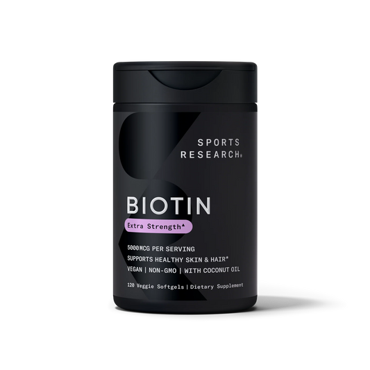 Biotin with Organic Coconut Oil