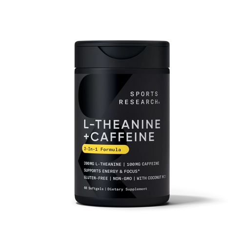 L-Theanine + Caffeine (60 softgels)