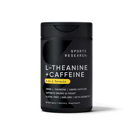 L-Theanine + Caffeine (60 softgels)