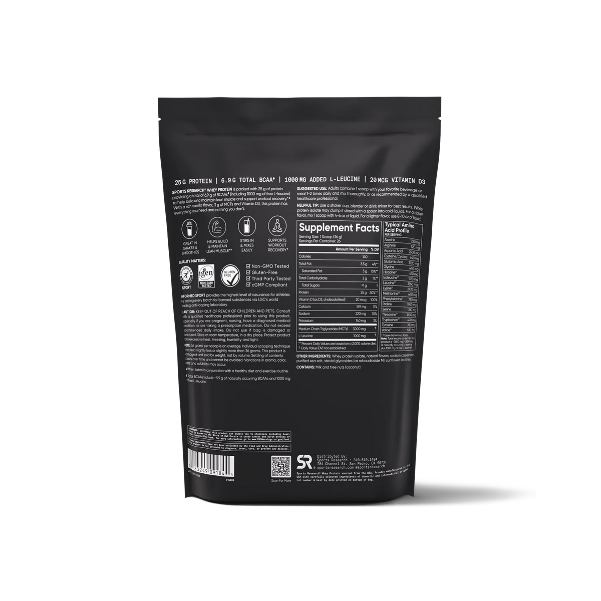 Whey Protein Isolate - Creamy Vanilla