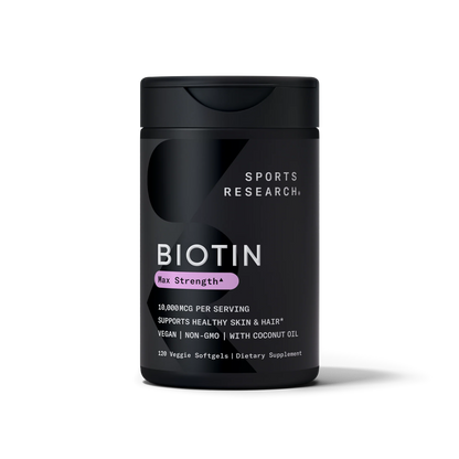 Biotin with Organic Coconut Oil