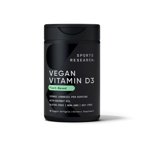 Vegan Vitamin D3 5000iu (60 veggie softgels)