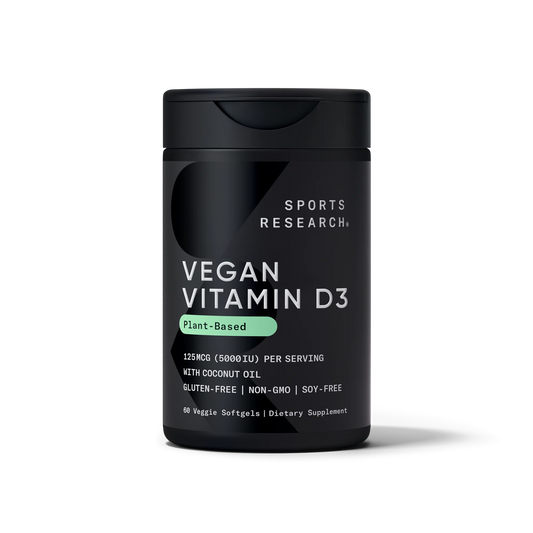 Vegan Vitamin D3 5000iu (60 veggie softgels)