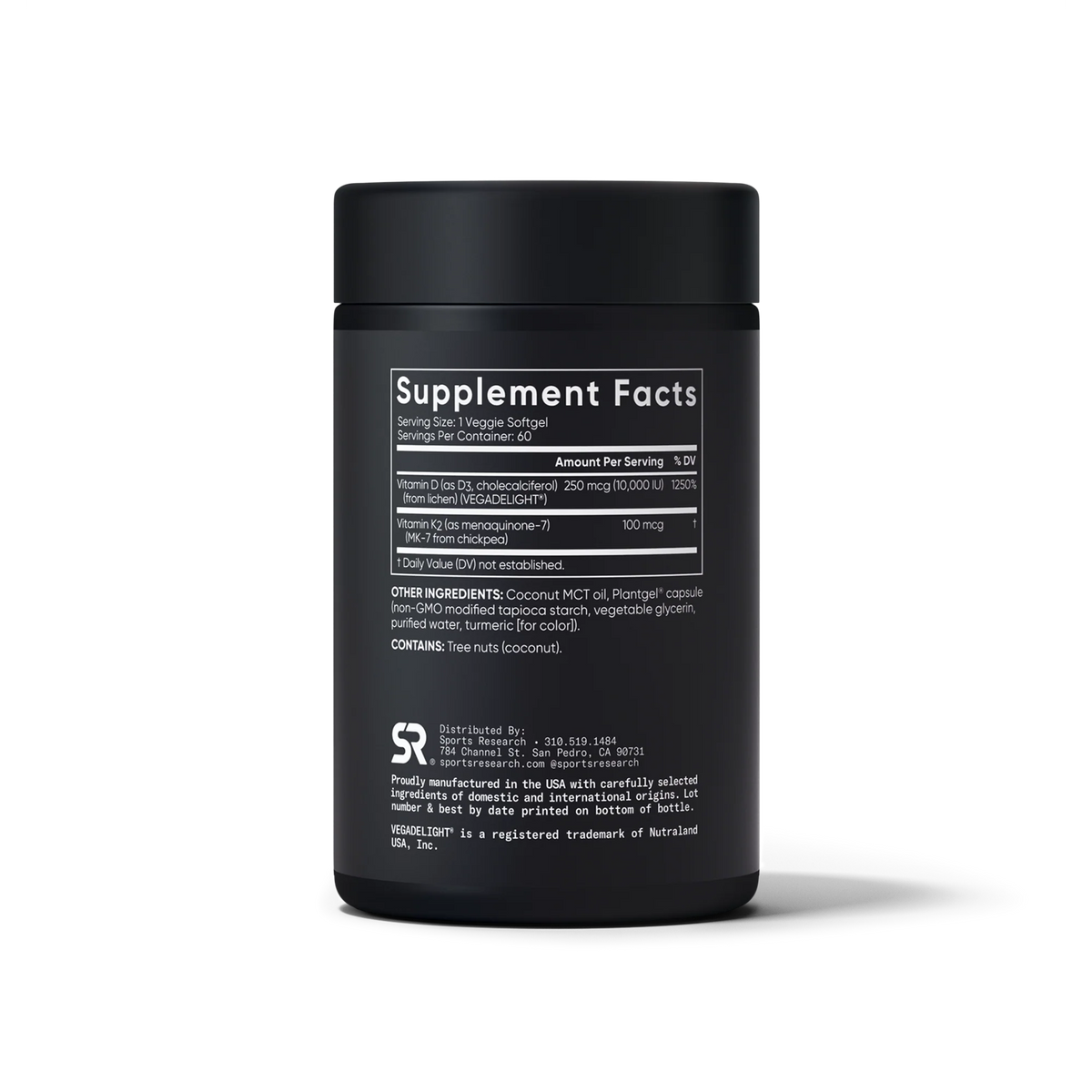 Vitamin D3 + K2