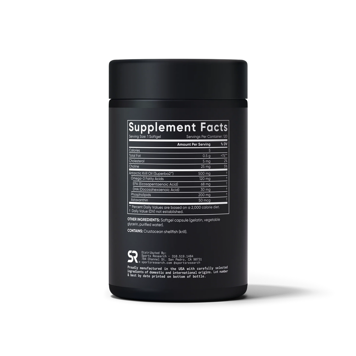 Omega-3 Antarctic Krill Oil Softgels