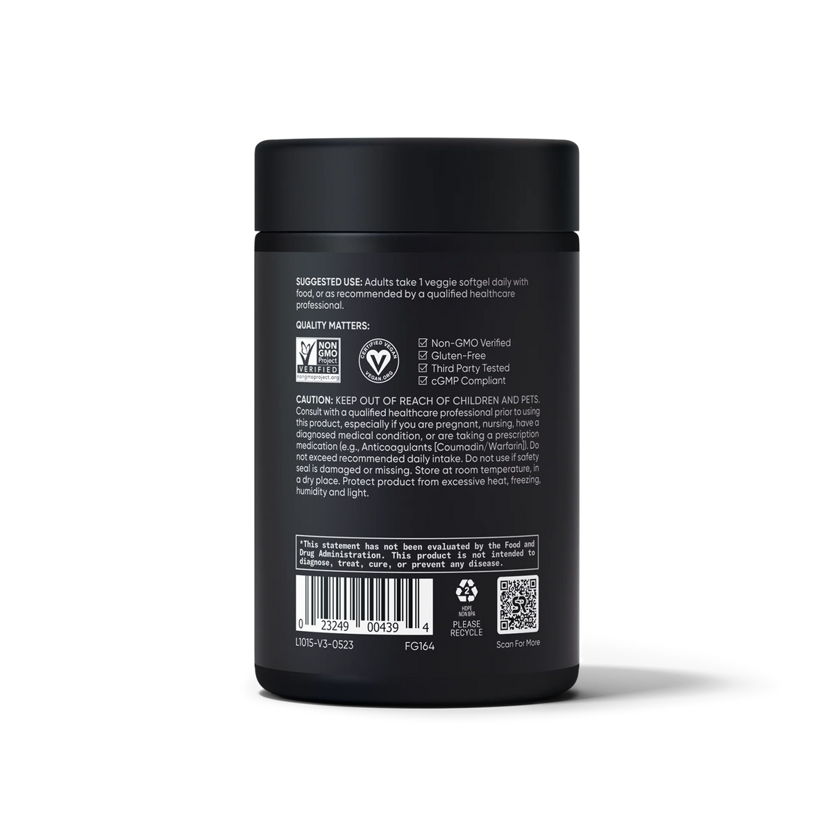 Vitamin K2 as MK7 with Coconut Oil