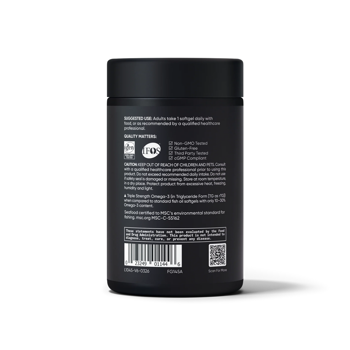 Omega-3 Fish Oil from Wild Alaska Pollock