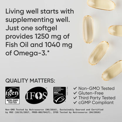 Omega-3 Fish Oil from Wild Alaska Pollock