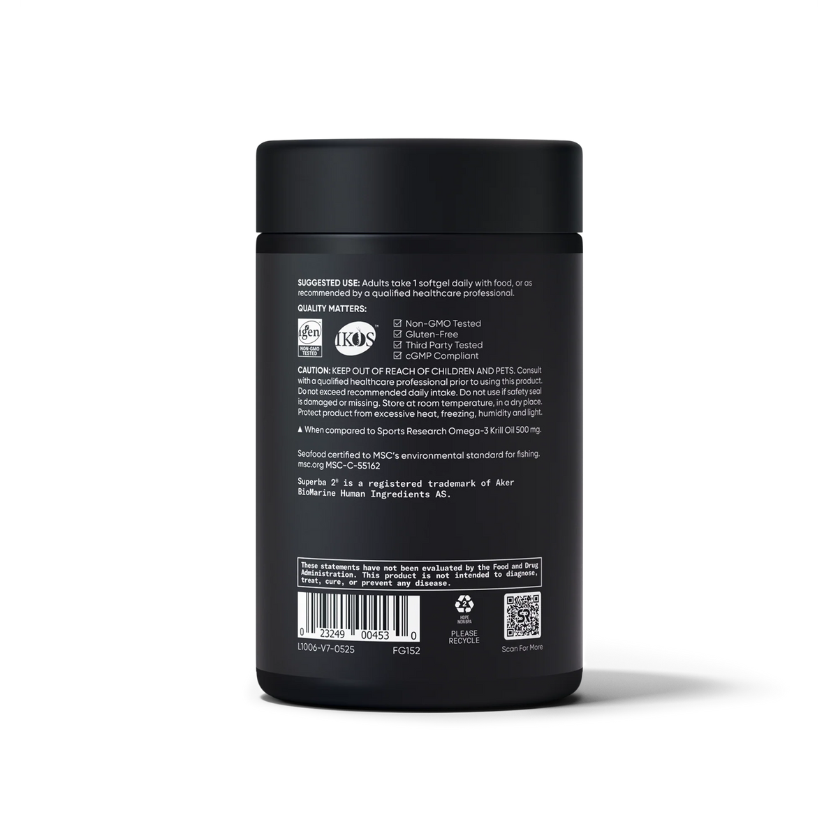 Omega-3 Antarctic Krill Oil Softgels