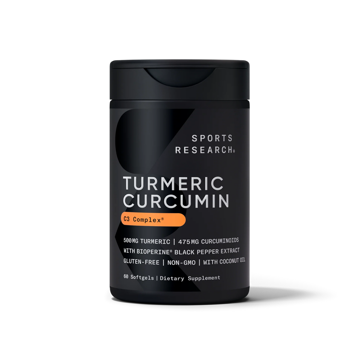 Turmeric Curcumin with Coconut Oil and Bioperine®