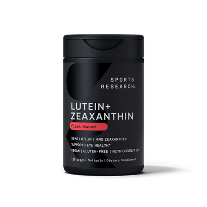 Lutein + Zeaxanthin 20mg (120 veggie softgels)
