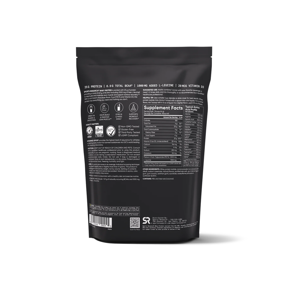 Whey Protein Isolate - Dutch Chocolate