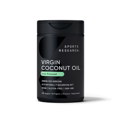 Coconut Oil Virgin Organic 1000mg (120 veggie softgels)