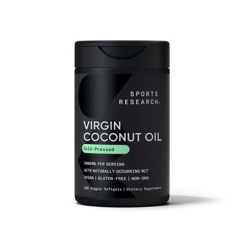 Coconut Oil Virgin Organic 1000mg (120 veggie softgels)