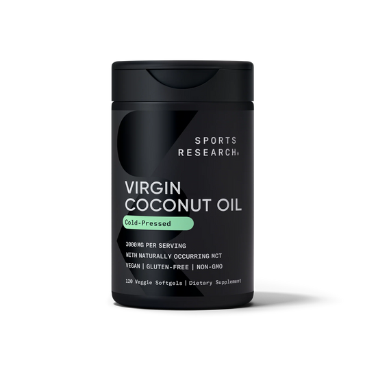 Coconut Oil Virgin Organic 1000mg (120 veggie softgels)