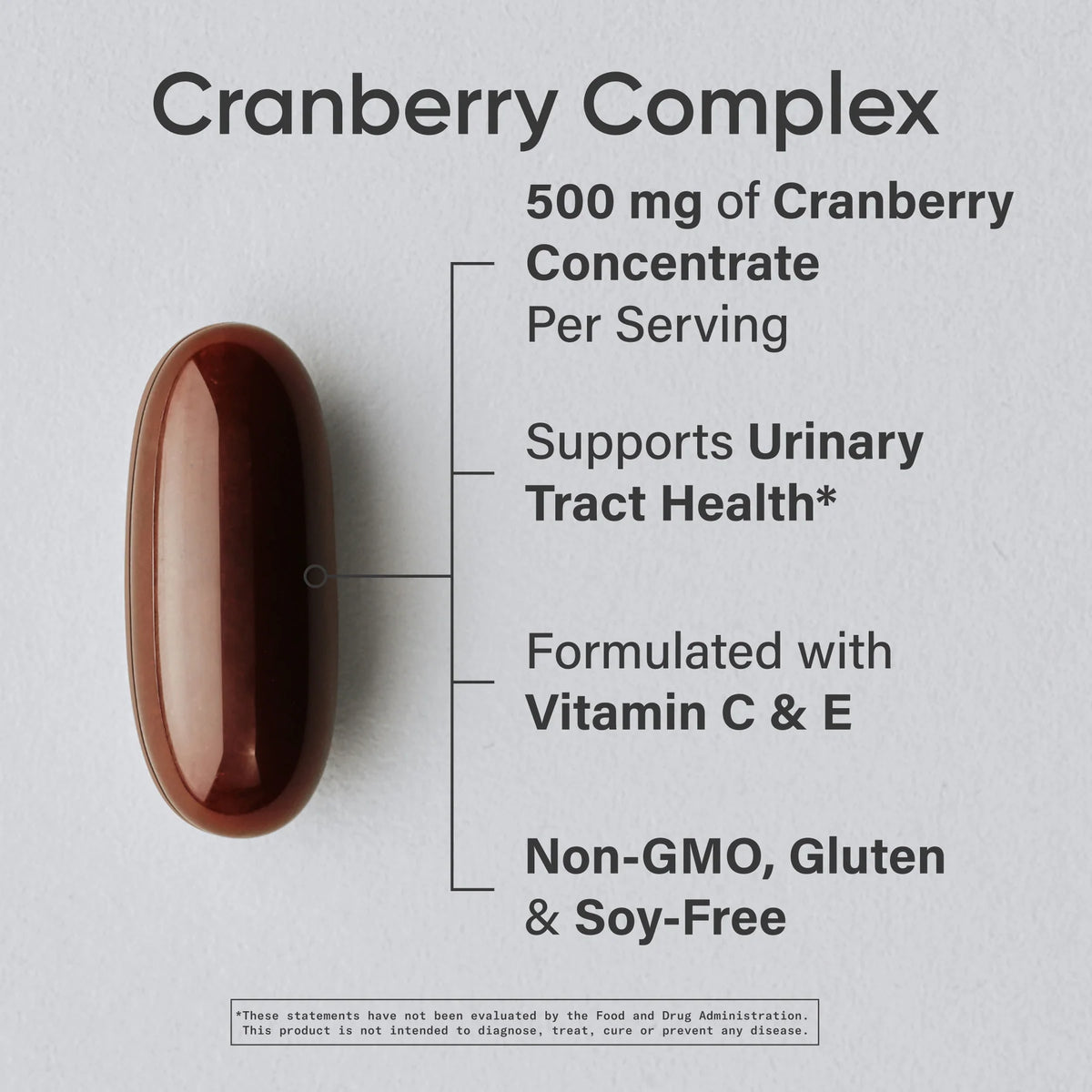 Cranberry Concentrate PaCran 500mg (90 softgels)