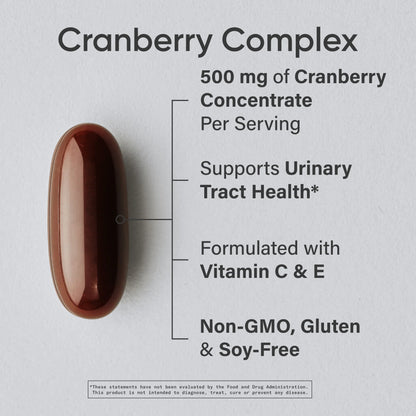 Cranberry Concentrate PaCran 500mg (90 softgels)
