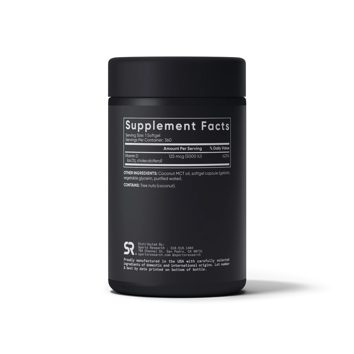 Vitamin D3 with Coconut MCT Oil