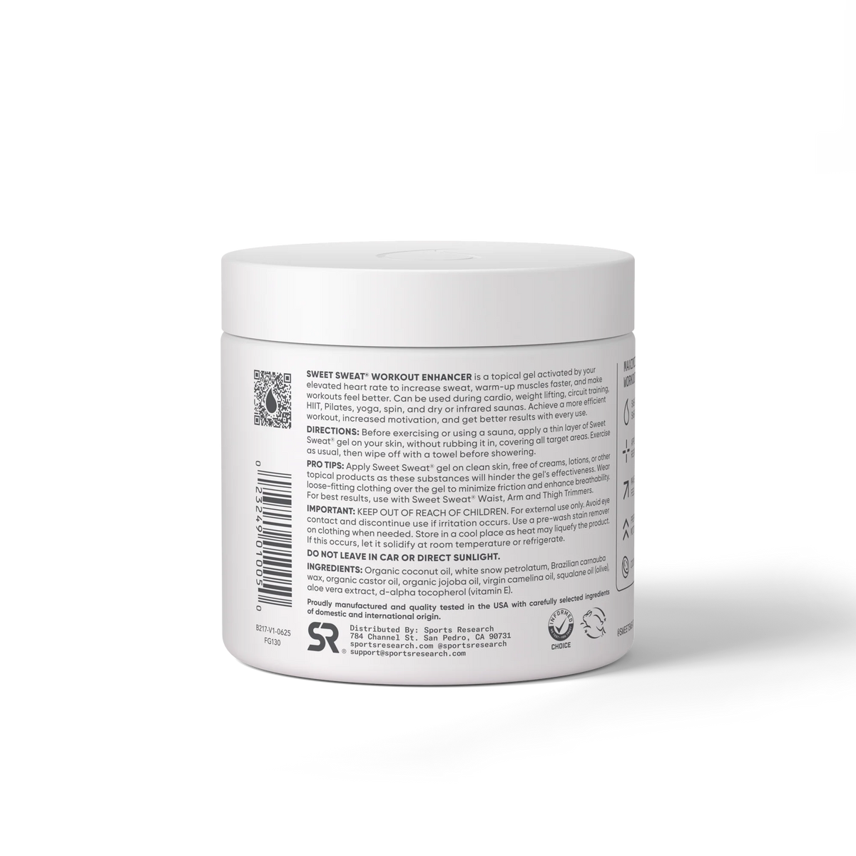 Sweet Sweat® Jar Topical Gel