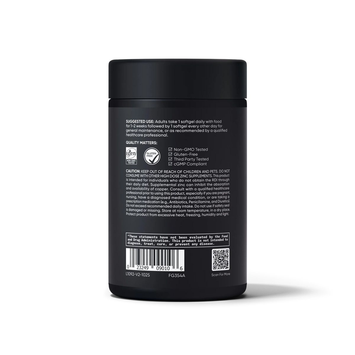 Zinc Picolinate with Coconut Oil
