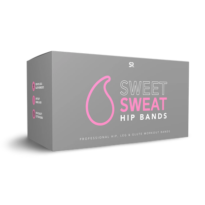 Sweet Sweat® Durable & Versatile Fitness Hip Bands 3PK