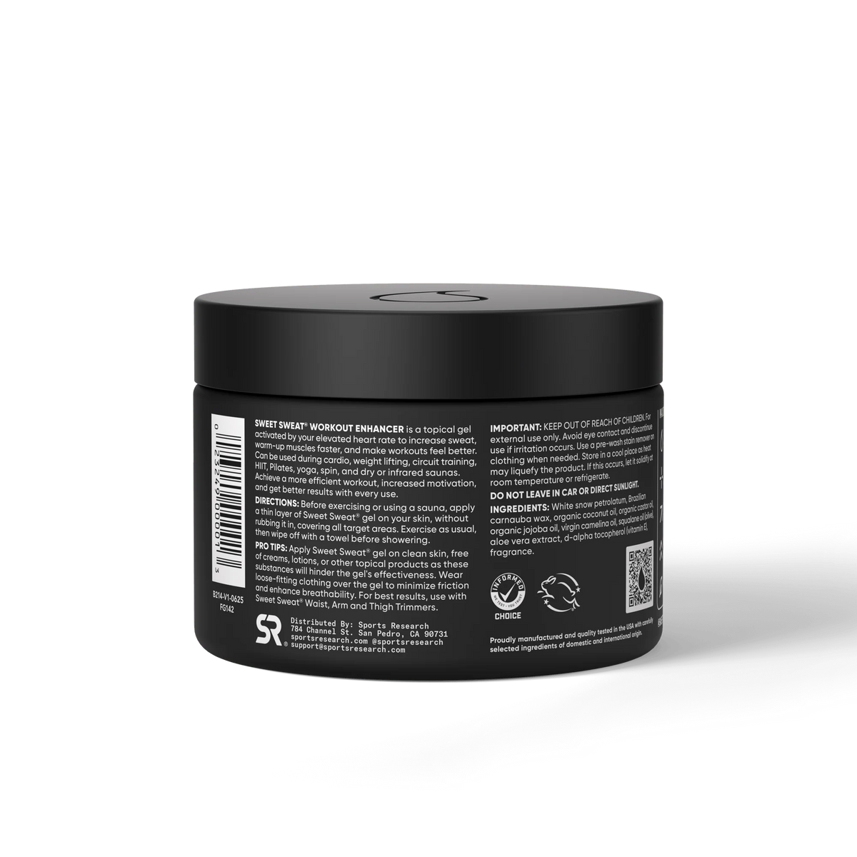 Sweet Sweat® Jar Topical Gel