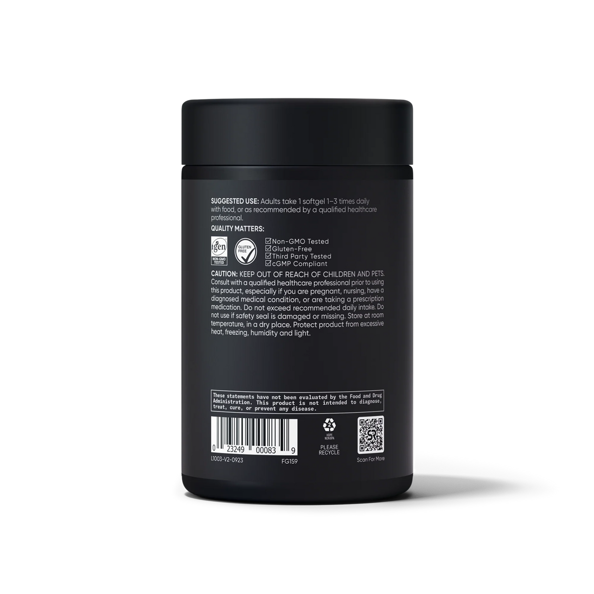 Turmeric Curcumin with Coconut Oil and Bioperine®