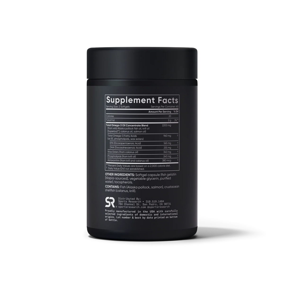 Total Omega-3 1100mg (120 softgels)