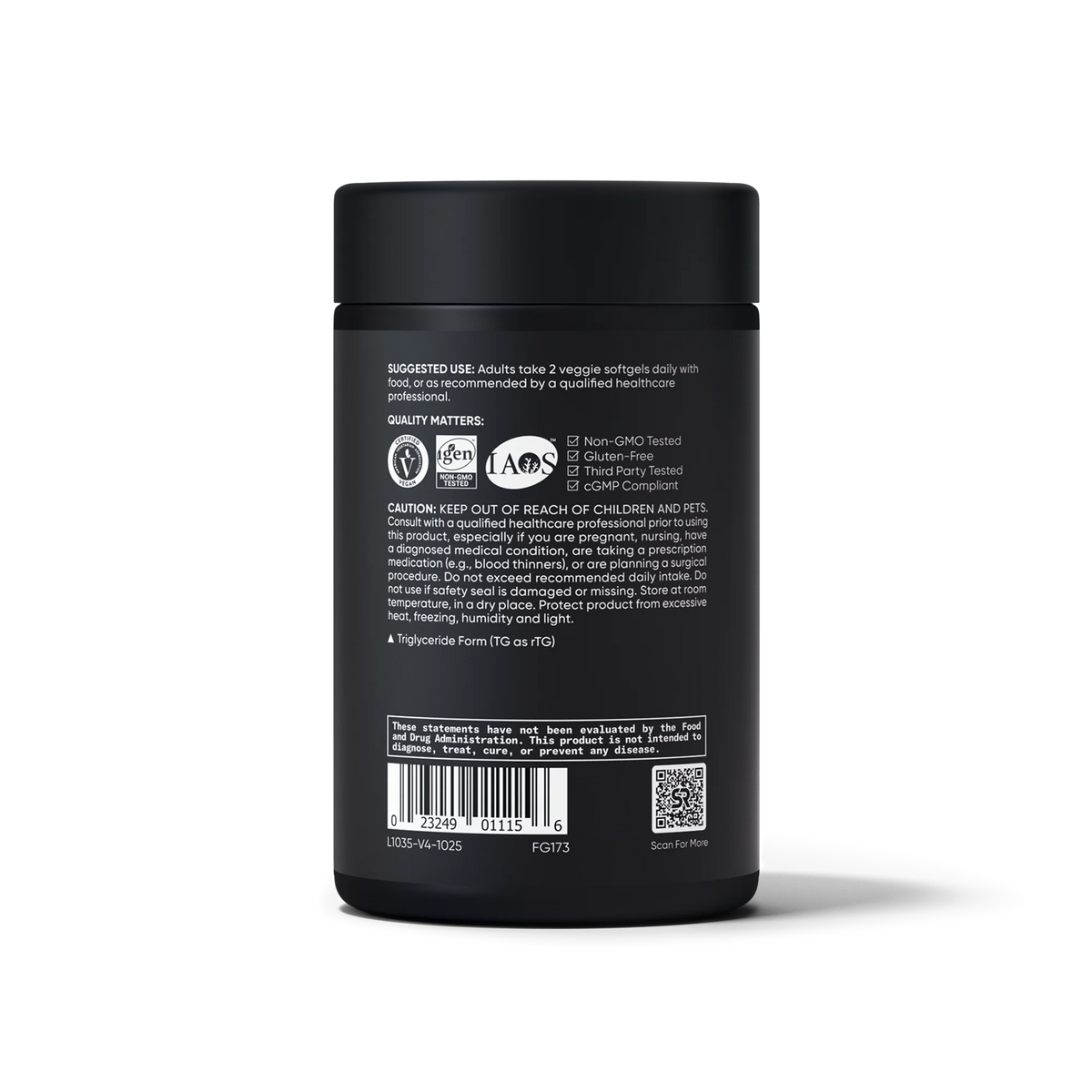Vegan Omega-3 from Algae Oil