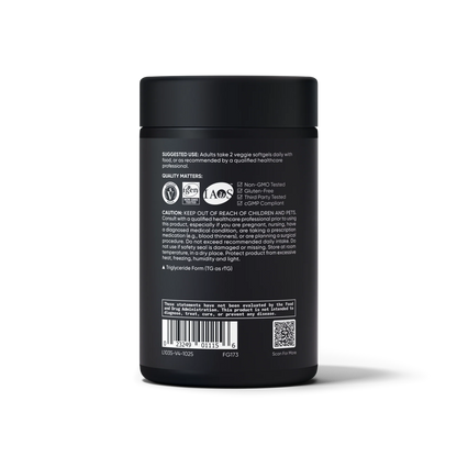 Vegan Omega-3 from Algae Oil