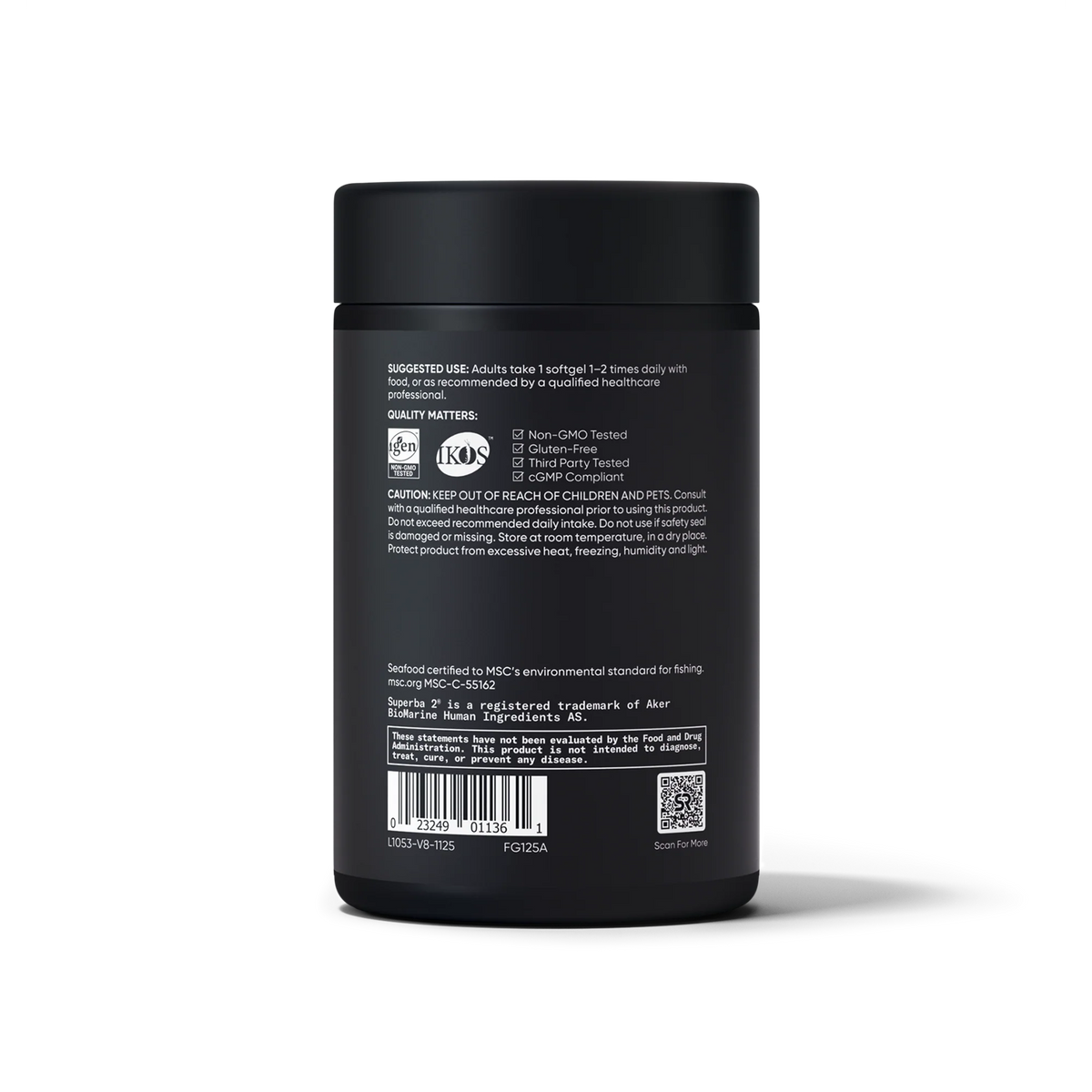 Omega-3 Antarctic Krill Oil Softgels
