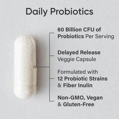 Probiotic 60 Billion (30 veggie capsules)