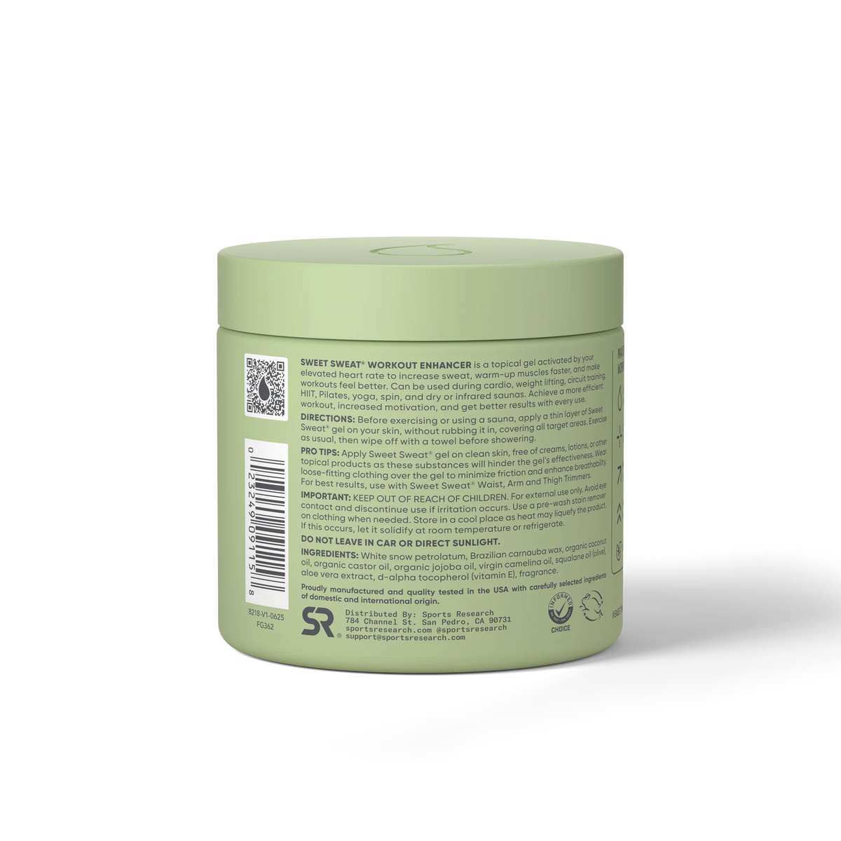 Sweet Sweat® Jar Topical Gel